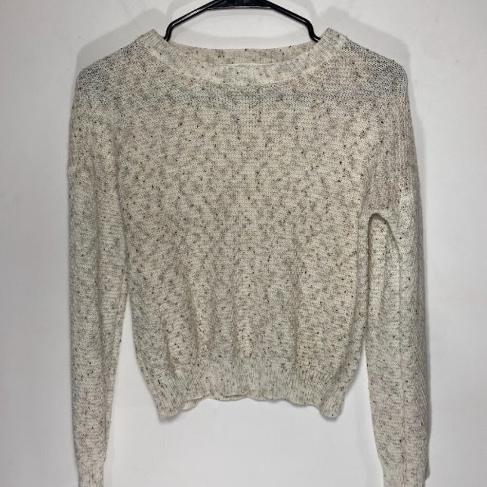 Le Lis Crewneck Cream Sweater
